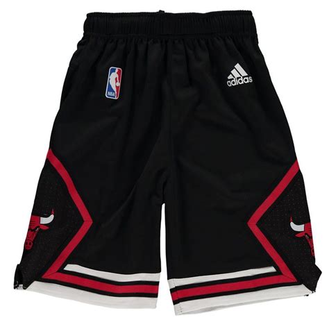 adidas chicago bulls youth replica shorts black
